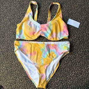 Meet.Curve Tie Dye Bikini 3XL